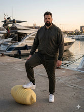 Load image into Gallery viewer, Tracksuit pants MAXFORT ZAGABRIA without patent 2XL to 14XL blue promotional price