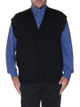 Load image into Gallery viewer, New - Sleeveless jacket for larger builds 100% wool Maxfort Max 5421 multiple colors 2XL to 10XL