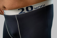 Load image into Gallery viewer, Elastic underwear for stronger figures Boxer three pieces 20nodi 948 black blue 3XL to 7XL