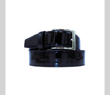 Load image into Gallery viewer, Novo - USNJEN PAS ZA HLAČE MAXFORT Vernice Polirano usnje 130 cm do 190 cm črna modra