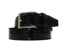 Load image into Gallery viewer, Novo - USNJEN PAS ZA HLAČE MAXFORT Vernice Polirano usnje 130 cm do 190 cm črna modra