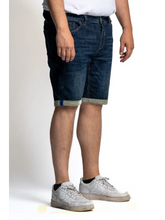 Load image into Gallery viewer, Coming soon - Short stretch jeans for bigger figures MAXFORT Carlos ready-to-wear sizes 60 to 70
