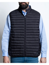 Load image into Gallery viewer, Lightweight vest for larger builds MAXFORT MAX 2980 2XL to 8XL Black Blue Light blue