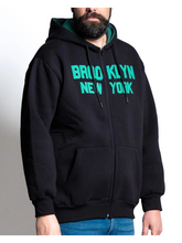 Load image into Gallery viewer, New - Hooded Sweatshirt MAXFORT MAX E2929 2XL to 8XL Black Blue