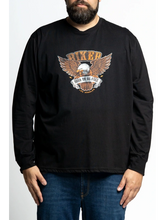 Load image into Gallery viewer, Plus size long sleeve T-shirt Maxfort E2715 multiple colors 2xl to 8xl