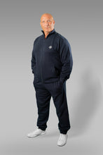 Load image into Gallery viewer, Winter tracksuit for stronger figures 20Nodi Mistral 2xl to 10xl blue black