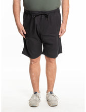 Load image into Gallery viewer, Shorts EASY by MAXFORT E2213 mixed linen - blue black and musk - size 2XL to 8XL promotional price