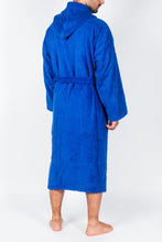 Load image into Gallery viewer, MAXFORT BATHROBE OKEY in blue, light blue, royal blue, bordeaux and white SIZES 3XL to 8XL