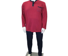 Load image into Gallery viewer, PAJAMA 20 NODI Maestrale red 4XL to 10XL - promotional price