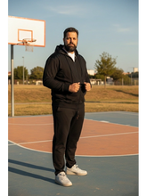 Load image into Gallery viewer, Tracksuit pants MAXFORT ZAGABRIA without patent 2XL to 14XL blue promotional price