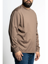Load image into Gallery viewer, New - long-sleeved T-shirt for larger sizes Maxfort Prestigio P27070 Mako cotton various colors 2xl to 8xl