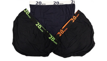 Load image into Gallery viewer, Underwear for bigger figures Slip with opening elastic 3 pieces 20nodi 944 black blue 3XL to 7XL