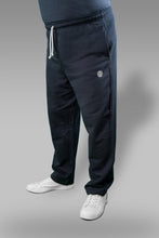 Load image into Gallery viewer, Winter tracksuit for stronger figures 20Nodi Ponente without patent black blue 2xl to 10xl