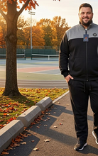 Load image into Gallery viewer, New - tracksuit for curvier figures CUSNA without cuffs 2XL to 10XL black blue royal blue