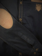 Load image into Gallery viewer, BLACK MEN'S SHIRT LV-1980 3XL 6XL 7XL