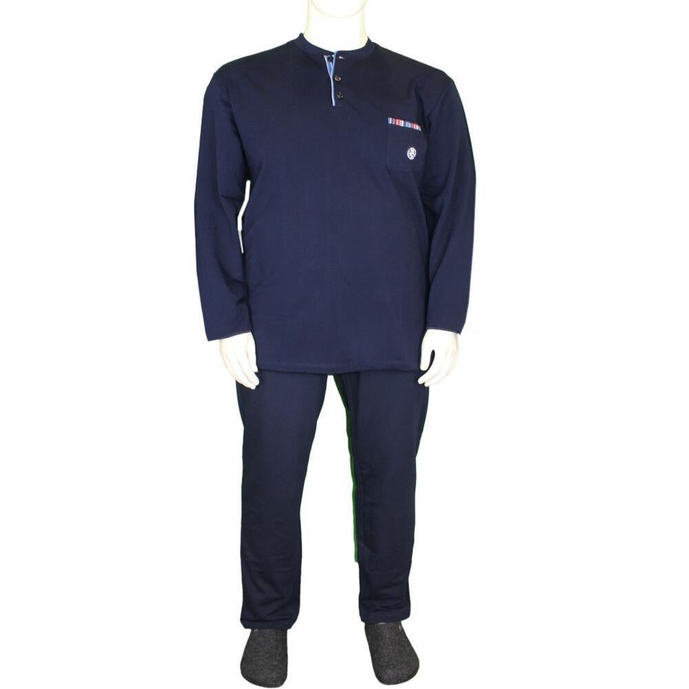 WINTER PAJAMA 20 NODI Levante blue 4XL to 10XL - promotional price