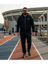 Load image into Gallery viewer, Tracksuit pants MAXFORT ZAGABRIA without patent 2XL to 14XL blue promotional price
