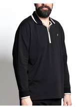 Load image into Gallery viewer, New - Maxfort long-sleeve polo for plus sizes 40050 available in multiple colors, sizes 2XL to 8XL
