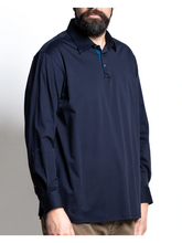 Load image into Gallery viewer, New - Long-sleeved polo shirt for plus sizes Maxfort 44555 multiple colors 2XL to 8XL
