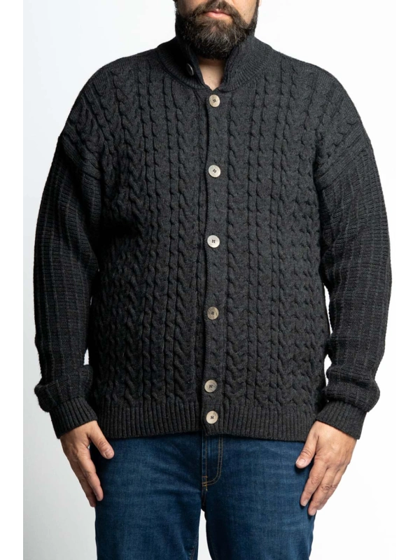 Knitted sweater Maxfort Max 6318 several colors 2XL to 8XL