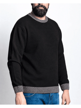 Load image into Gallery viewer, Wool sweater for larger builds Maxfort Max 6509 multiple colors 2XL to 8XL
