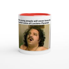 Load image into Gallery viewer, Luciano white ceramic coffee mug
