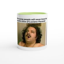 Load image into Gallery viewer, Luciano white ceramic coffee mug
