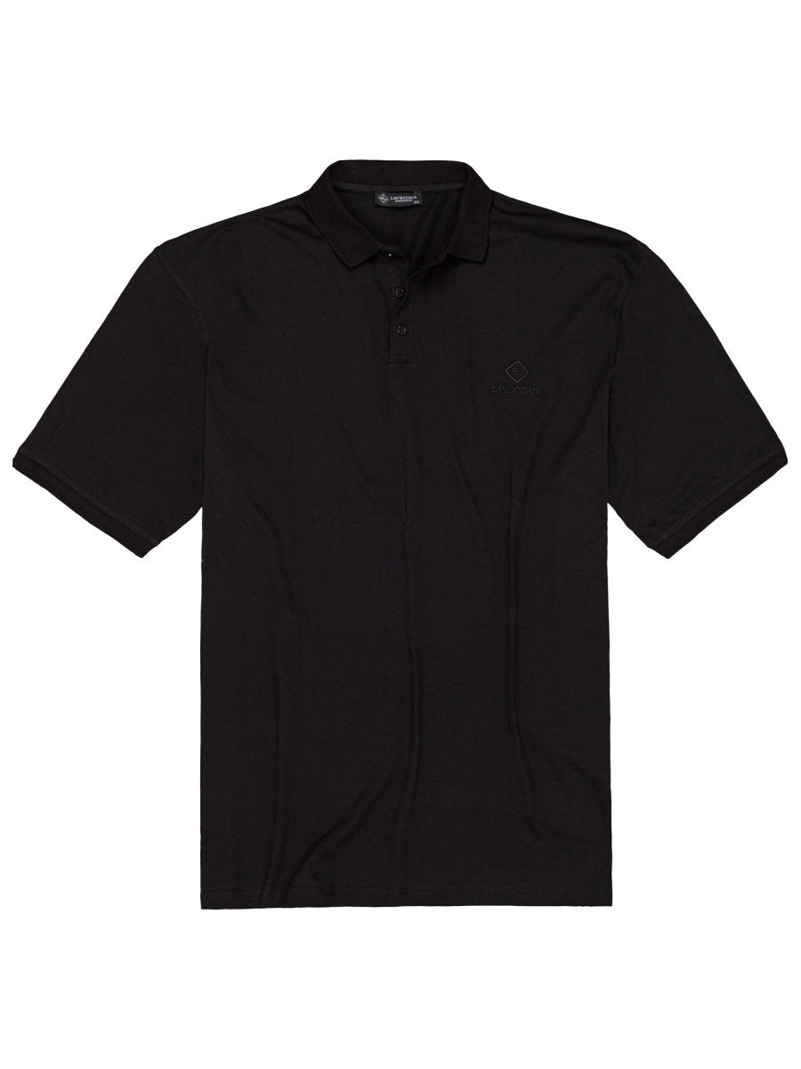 ANTHRACITE POLO SHIRT with short sleeves LV-1701 3xl 5xl 6xl 