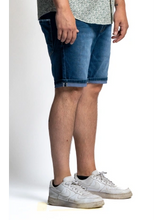 Load image into Gallery viewer, Coming soon - Short stretch jeans for bigger figures MAXFORT E2809 sizes 60 to 70
