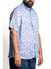 Load image into Gallery viewer, Coming soon - shirt for bigger figures linen MAXFORT PRESTIGIO P26593 more colors 2XL to 8XL
