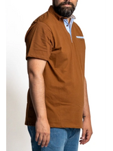 Load image into Gallery viewer, Stretchy polo shirt for heavier builds MAXFORT MAX 43253 multiple colors 3xl to 8xl
