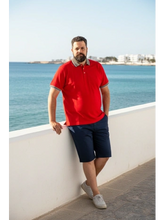 Load image into Gallery viewer, Novo - Raztegljiva polo majica za močnejše postave MAXFORT MAX 43051 več barv 3xl do 8xl
