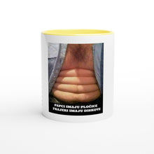 Load image into Gallery viewer, White ceramic coffee mug Frajeri
