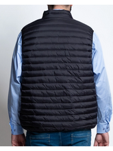 Load image into Gallery viewer, Lightweight vest for larger builds MAXFORT MAX 2980 2XL to 8XL Black Blue Light blue
