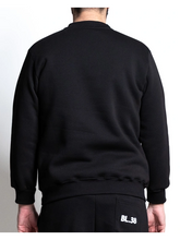 Load image into Gallery viewer, Coming soon - MAXFORT B38651 Black Plus Size Sweater 2XL to 8XL
