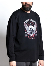 Load image into Gallery viewer, New - Maxfort E2923 Long-sleeved T-shirt for bigger sizes 2XL to 8XL
