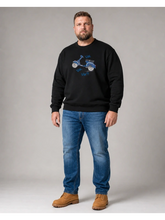 Load image into Gallery viewer, New - Plus Size Sweatshirt MAXFORT E2925 Blue Green Black 2XL to 8XL
