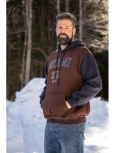 Load image into Gallery viewer, New - Hooded sweatshirt MAXFORT MAX E2926 2XL to 8XL Green Brown Blue
