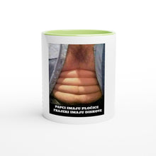 Load image into Gallery viewer, White ceramic coffee mug Frajeri
