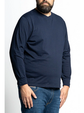 Load image into Gallery viewer, Plus size long sleeve T-shirt Maxfort Max multiple colors 2xl to 10xl 
