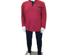 Load image into Gallery viewer, PAJAMA 20 NODI Maestrale red 4XL to 10XL - promotional price
