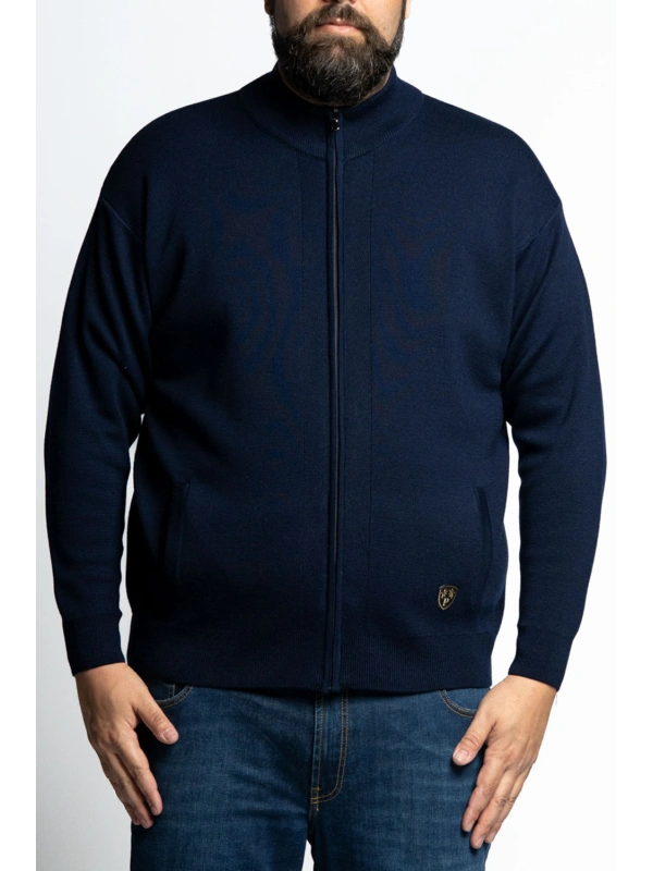 Wool sweater Maxfort Prestigio P26094 several colors 2XL to 8XL