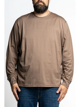 Load image into Gallery viewer, New - long-sleeved T-shirt for larger sizes Maxfort Prestigio P27070 Mako cotton various colors 2xl to 8xl
