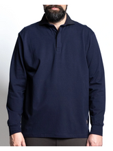 Load image into Gallery viewer, New - Maxfort Prestigio long-sleeve polo for larger builds P27090 multiple colors 2xl to 8xl
