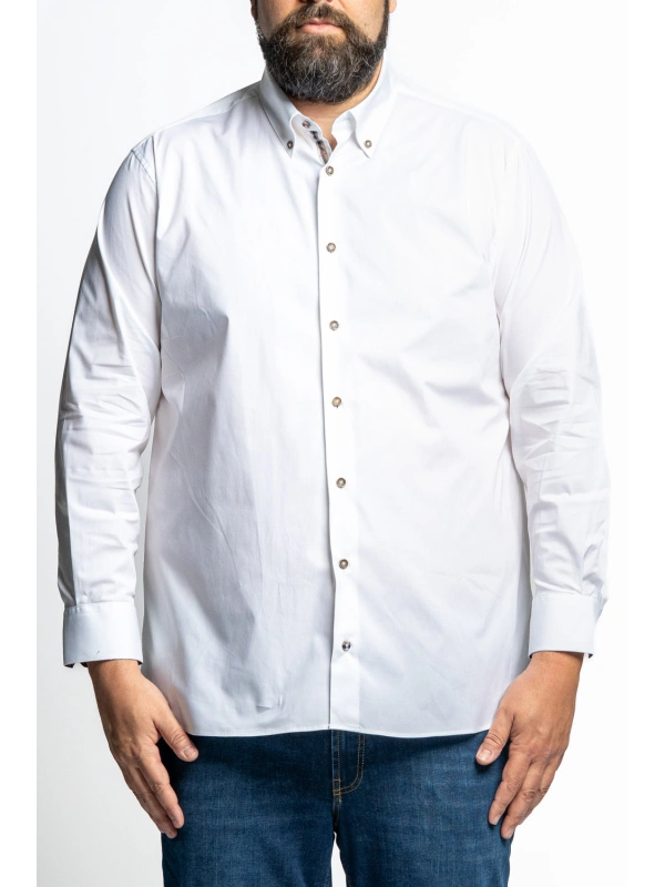 STRETCH PLUS SIZE SHIRT MAXFORT MAXFORT Reggio 2XL to 10XL multiple colors