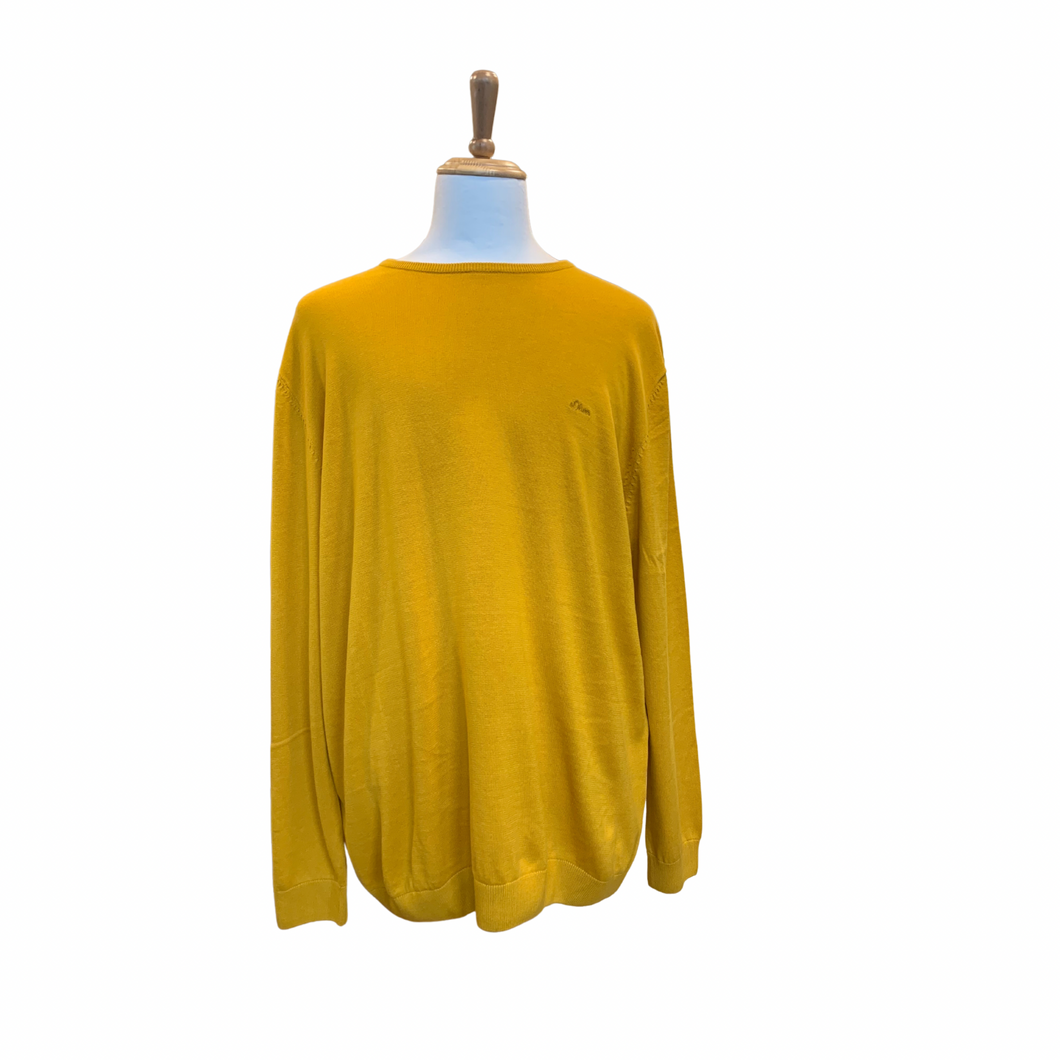 Autumn sweater S.Oliver yellow 3XL 