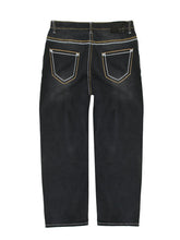Load image into Gallery viewer, MEN&#39;S JEANS PANTS LV-501 black color in sizes 42/30 to 60/30 

