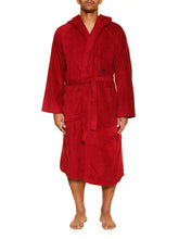 Load image into Gallery viewer, MAXFORT BATHROBE OKEY in blue, light blue, royal blue, bordeaux and white SIZES 3XL to 8XL
