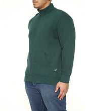 Load image into Gallery viewer, MAXFORT SWEATSHIRT in petrol green color with zipper 3XL to 8XL
