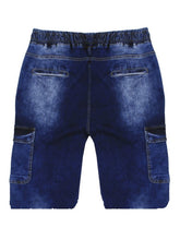 Load image into Gallery viewer, BLUE STONEWASH CARGO SHORTS LV-505 sizes 42-44 and 46-48 
